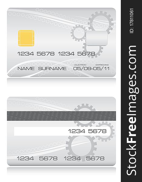 Credit card design for your bank