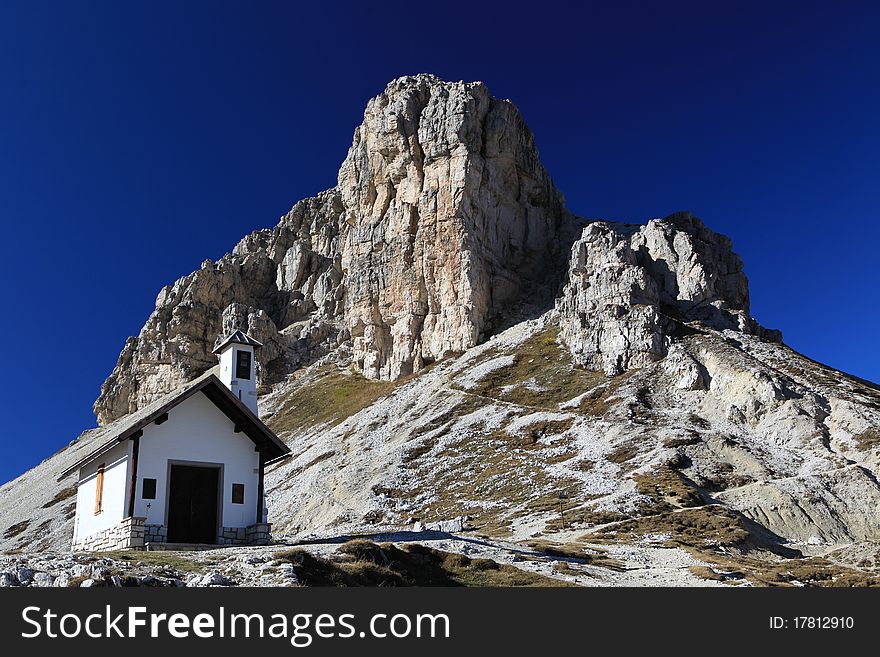 Church At 3 Zinnen Hut