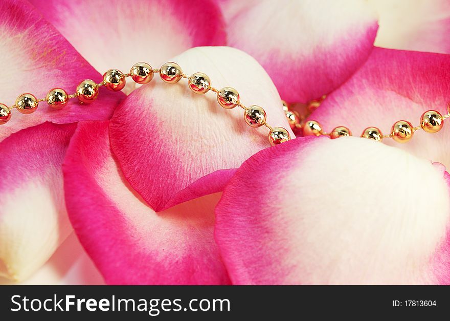 Pink Petals Background