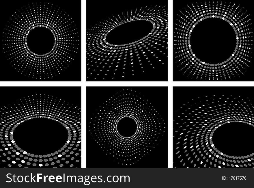 Set Of Abstract Background Vector