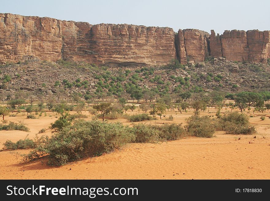 Bandiagara Cliffs - Dogon Country in Mali
