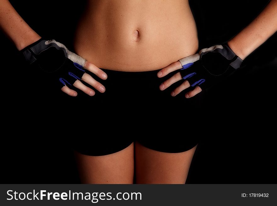 Woman Body Gloves