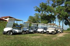Golf Buggy Stock Photography Golf Buggy Stock Photography