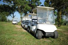 Golf Buggy Royalty Free Stock Images