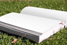 Open Book With Blank Pages Stock Photography Open Book With Blank Pages Stock Photography