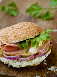 Sandwich Royalty Free Stock Photography Sandwich Royalty Free Stock Photography