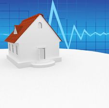 3d House Royalty Free Stock Photo