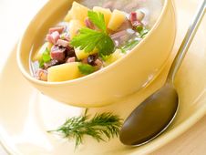 Vegetable Soup Stock Image Vegetable Soup Stock Image
