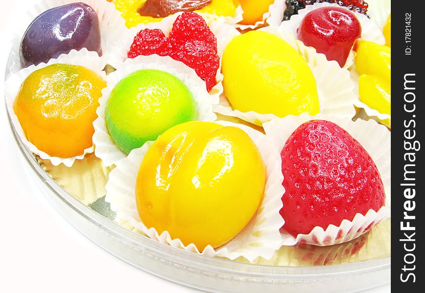 Marmalade Gelatin Fruits