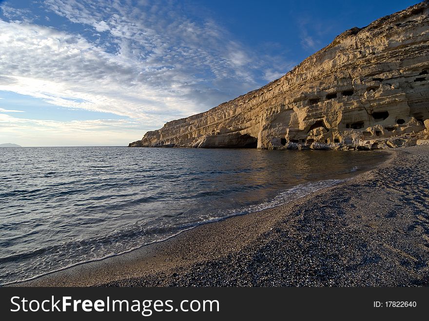 Matala Beach Afternoon - Crete