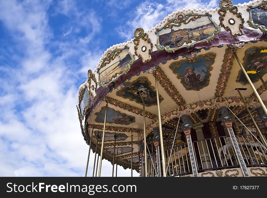 Antique Carousel. Honfleur