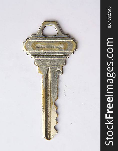Keys isplated on white background