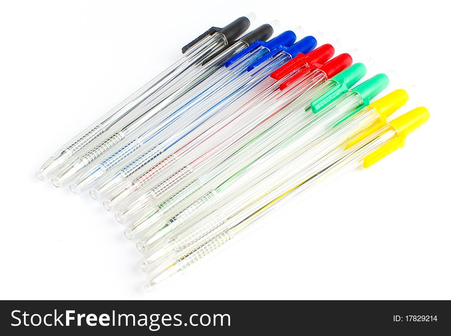 Colored Ballpoint Pens