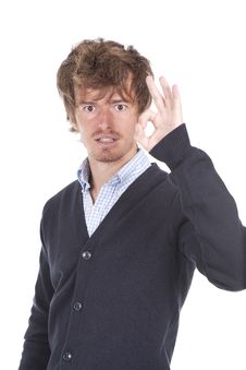 Man Making Ok Sign Stock Photos Man Making Ok Sign Stock Photos