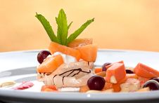 Fruit Pavlova Dessert Royalty Free Stock Photo Fruit Pavlova Dessert Royalty Free Stock Photo