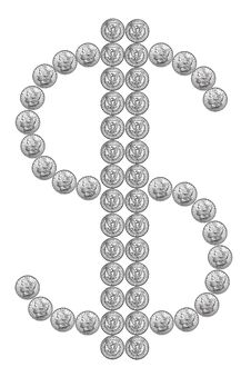 Dollar Sign Stock Photography