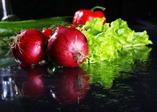 Fresh Vegetables Stock Photos
