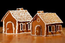 Christmas Gingernut House Royalty Free Stock Photo Christmas Gingernut House Royalty Free Stock Photo