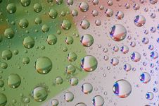 Drop On The Glass Royalty Free Stock Images