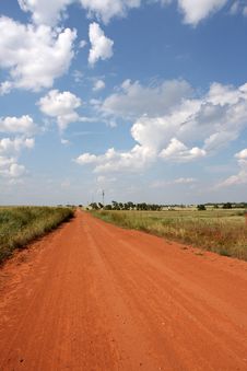 Red Dirt Road Stock Images
