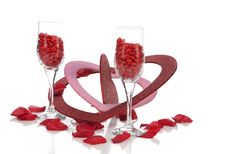 Cinnamon Hearts And Valentines Stock Photo Cinnamon Hearts And Valentines Stock Photo