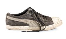 Old Sneakers Isolated Stock Photo Old Sneakers Isolated Stock Photo