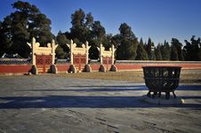 Temple Of Heaven ，Beijing，China Royalty Free Stock Photos
