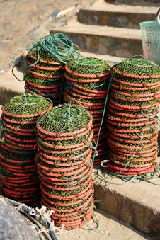 Traditional Fishing Net Royalty Free Stock Photography Traditional Fishing Net Royalty Free Stock Photography