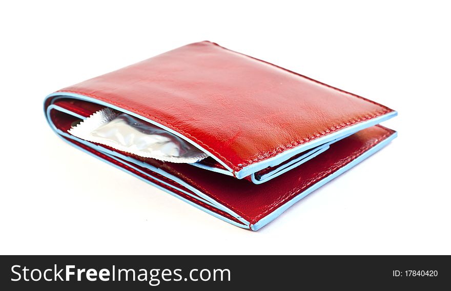 Condom in a red wallet: concepts of prevention and contraception