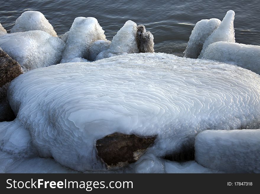 Shore of Lake Michigan