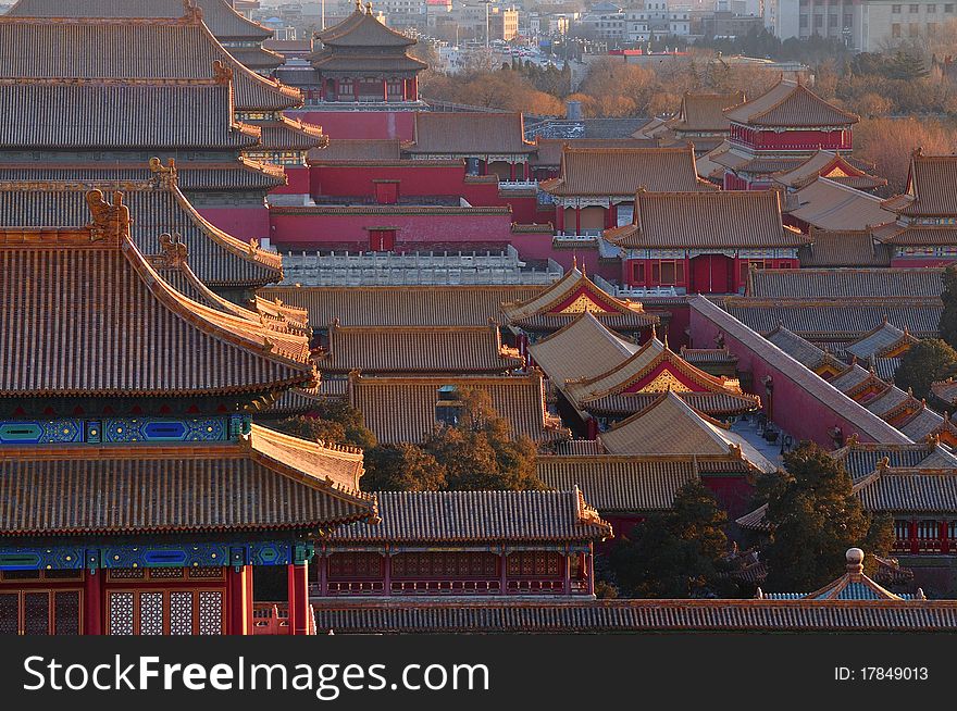 Beijing Forbidden City，China