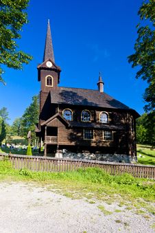 Wooden Church Stock Image