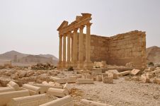 Funerary Temple In Palmyra, Syria Royalty Free Stock Photo Funerary Temple In Palmyra, Syria Royalty Free Stock Photo