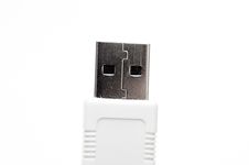 USB Cable Plug Royalty Free Stock Images USB Cable Plug Royalty Free Stock Images