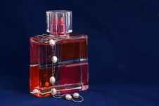 Bottle Of Perfume Royalty Free Stock Photo