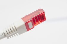 Computer Network Cable Stock Photo