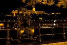 Budapest By Night Royalty Free Stock Photos