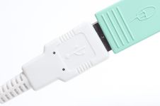 USB Cable Plug Stock Photography USB Cable Plug Stock Photography