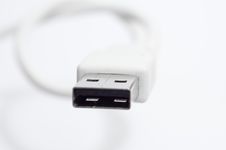 USB Cable Plug Stock Photography