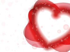 Happy Valentine S Day Neon Heart Stock Image