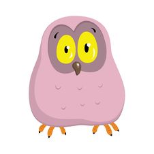 Cartoon Owlet Royalty Free Stock Image Cartoon Owlet Royalty Free Stock Image