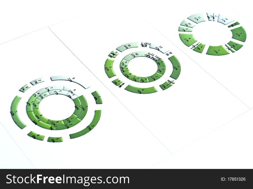 Business still-life with green diagram, chart and numbers. Business still-life with green diagram, chart and numbers