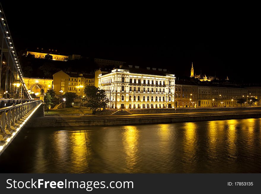 Budapest by night. Long exposure. Budapest by night. Long exposure.