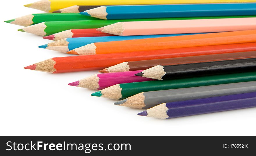 Pencil Isolated On White Background
