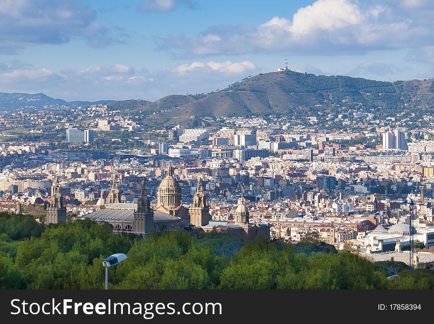 Montjuic National Palace Barcelona, Spain