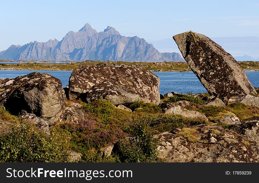 A quiet place in the nature in a european northern country