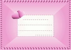 Love Envelope Stock Images