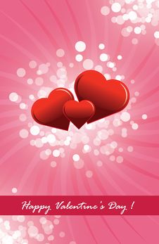 Happy Valentine S Day Postcard Royalty Free Stock Photo Happy Valentine S Day Postcard Royalty Free Stock Photo