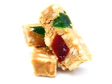 Peanut Brittle Isolated Stock Image Peanut Brittle Isolated Stock Image