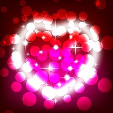 Shiny Vector Hearts Royalty Free Stock Images Shiny Vector Hearts Royalty Free Stock Images